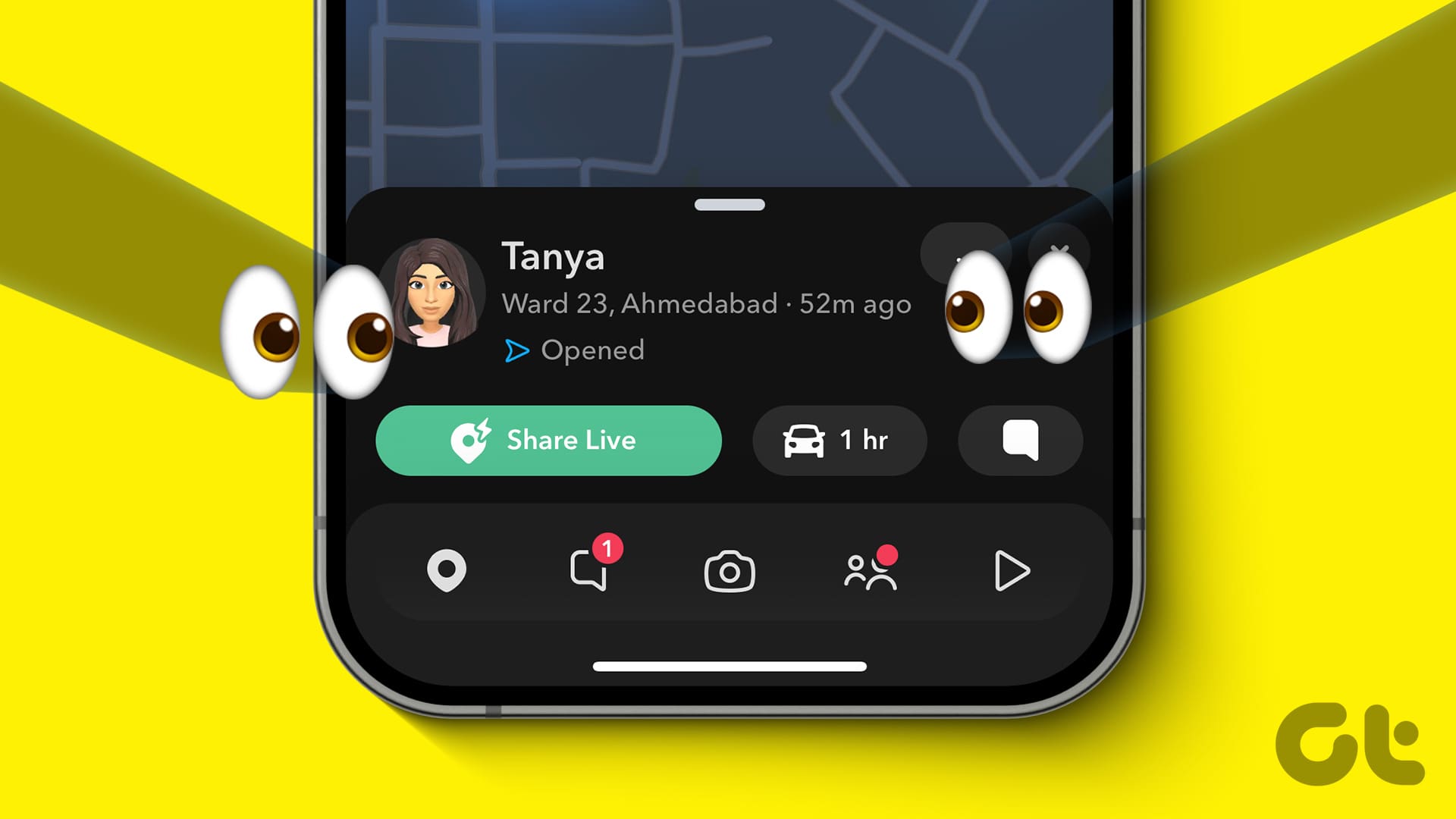 您能看到某人最后一次在 Snapchat 上活跃的时间吗
