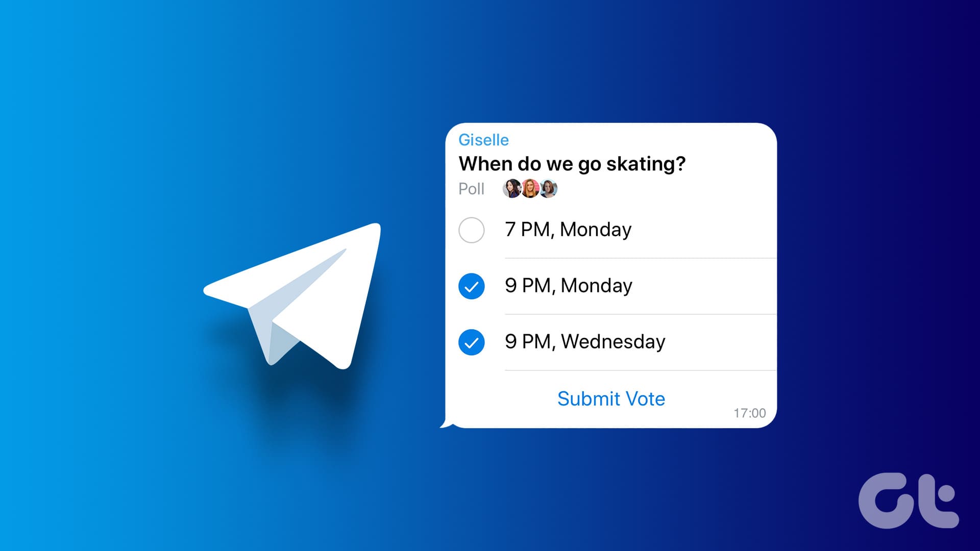 如何在桌面和移动设备上的 Telegram 中创建投票