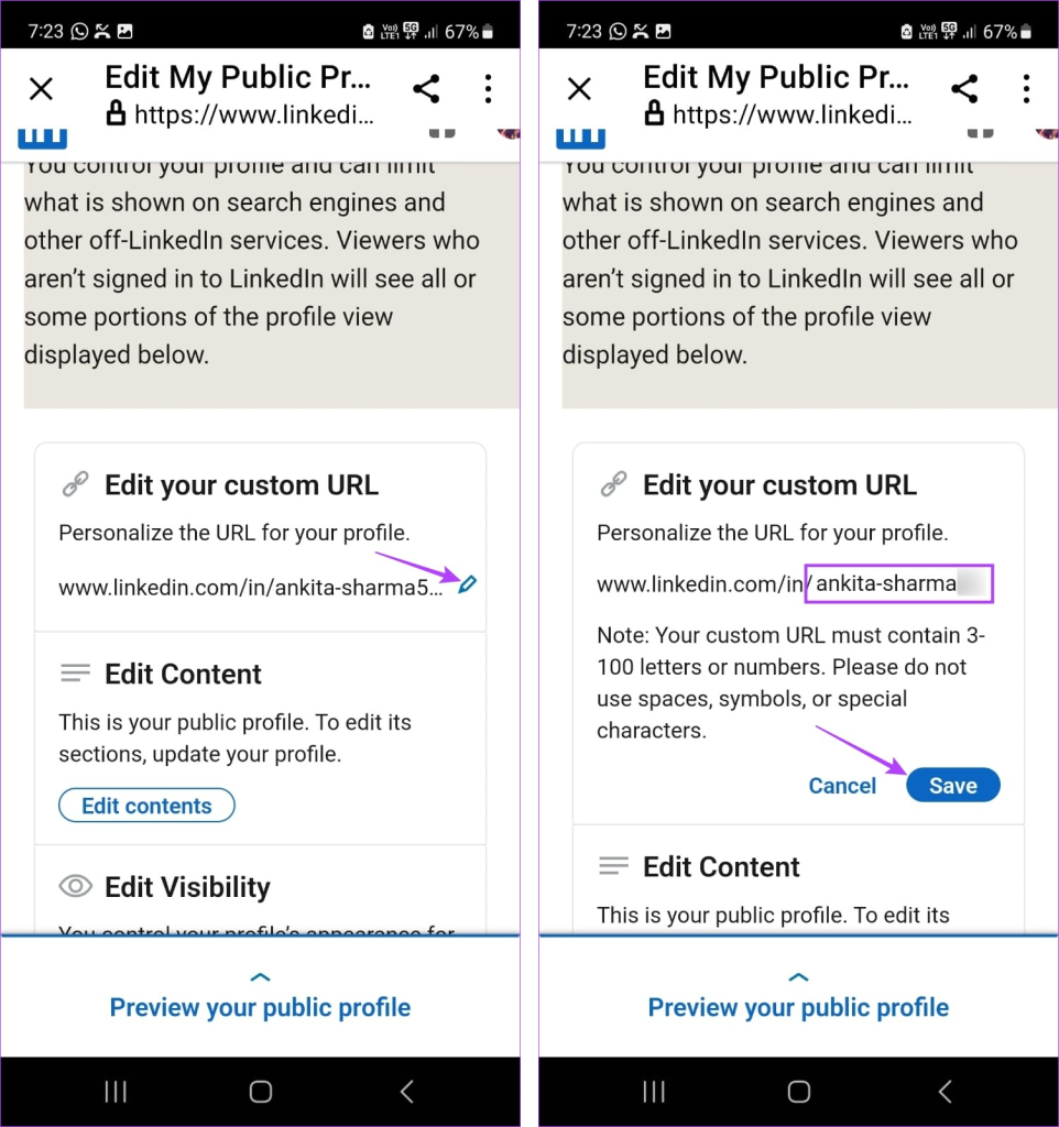 如何在 LinkedIn 上查找和更改您的个人资料 URL - Tech Guide