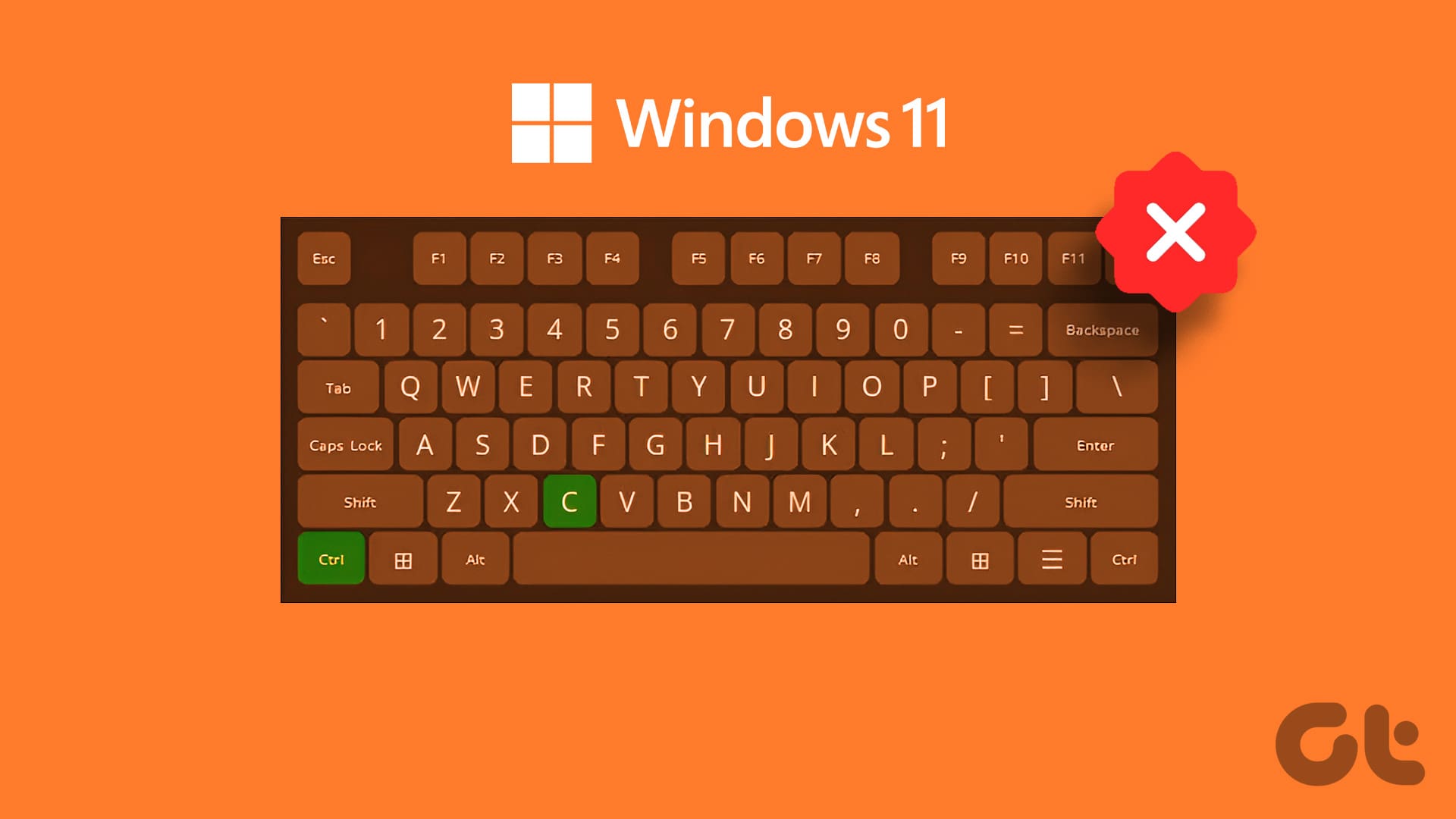 修复 Windows 11 上键盘快捷键不起作用的 4 种方法