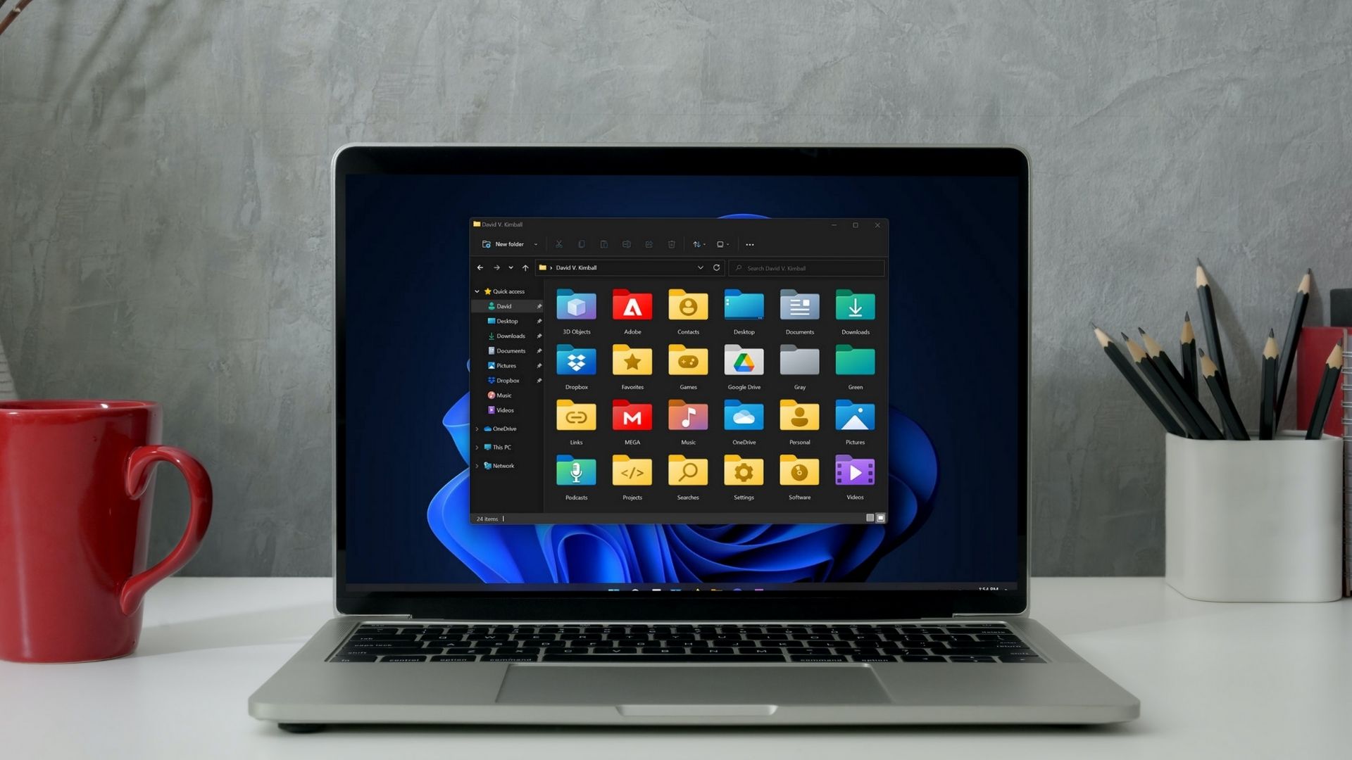 如何更改 Windows 11 上的图标