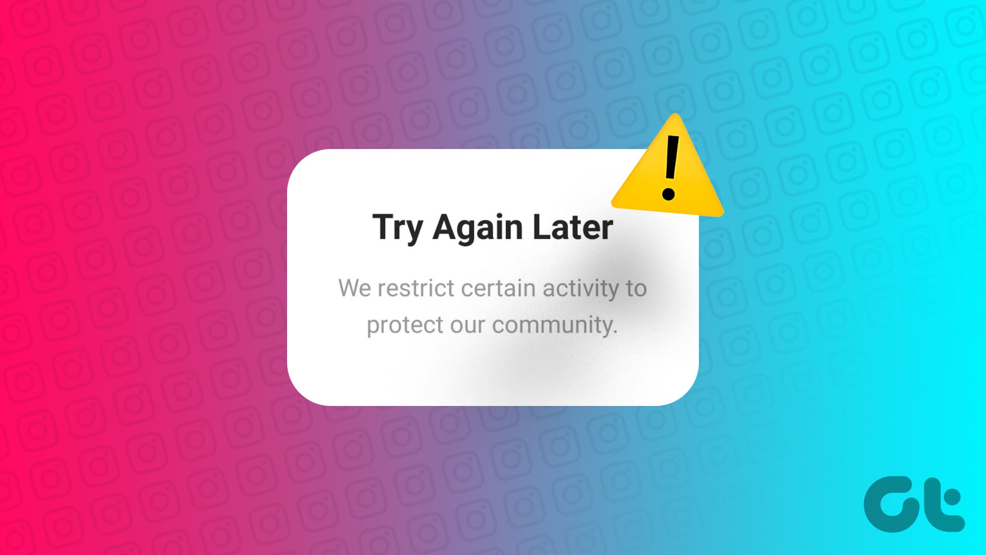 解决 Instagram 上“我们限制某些活动以保护我们的社区”的 4 种方法