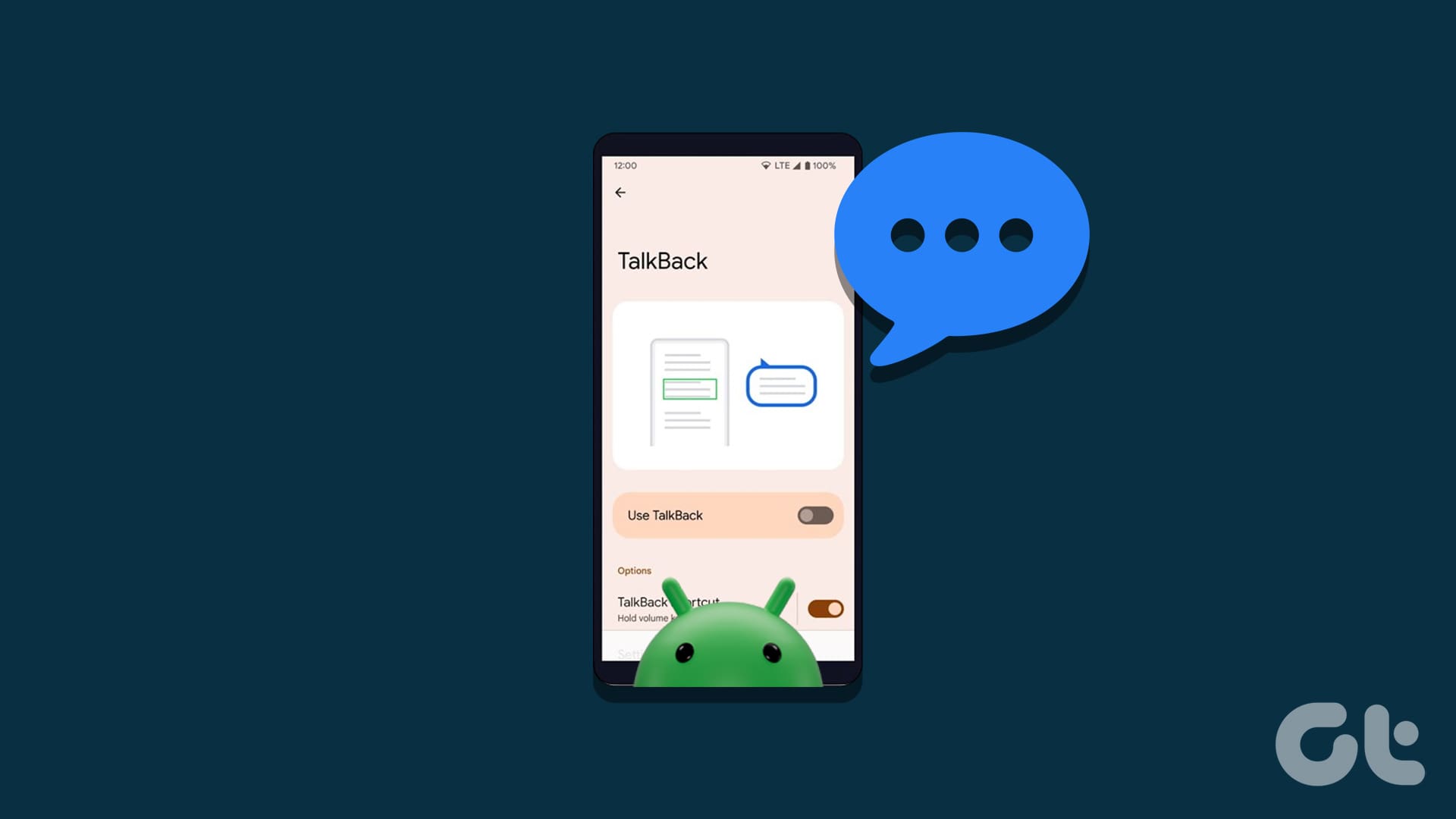 如何在 Android 上打开或关闭 TalkBack
