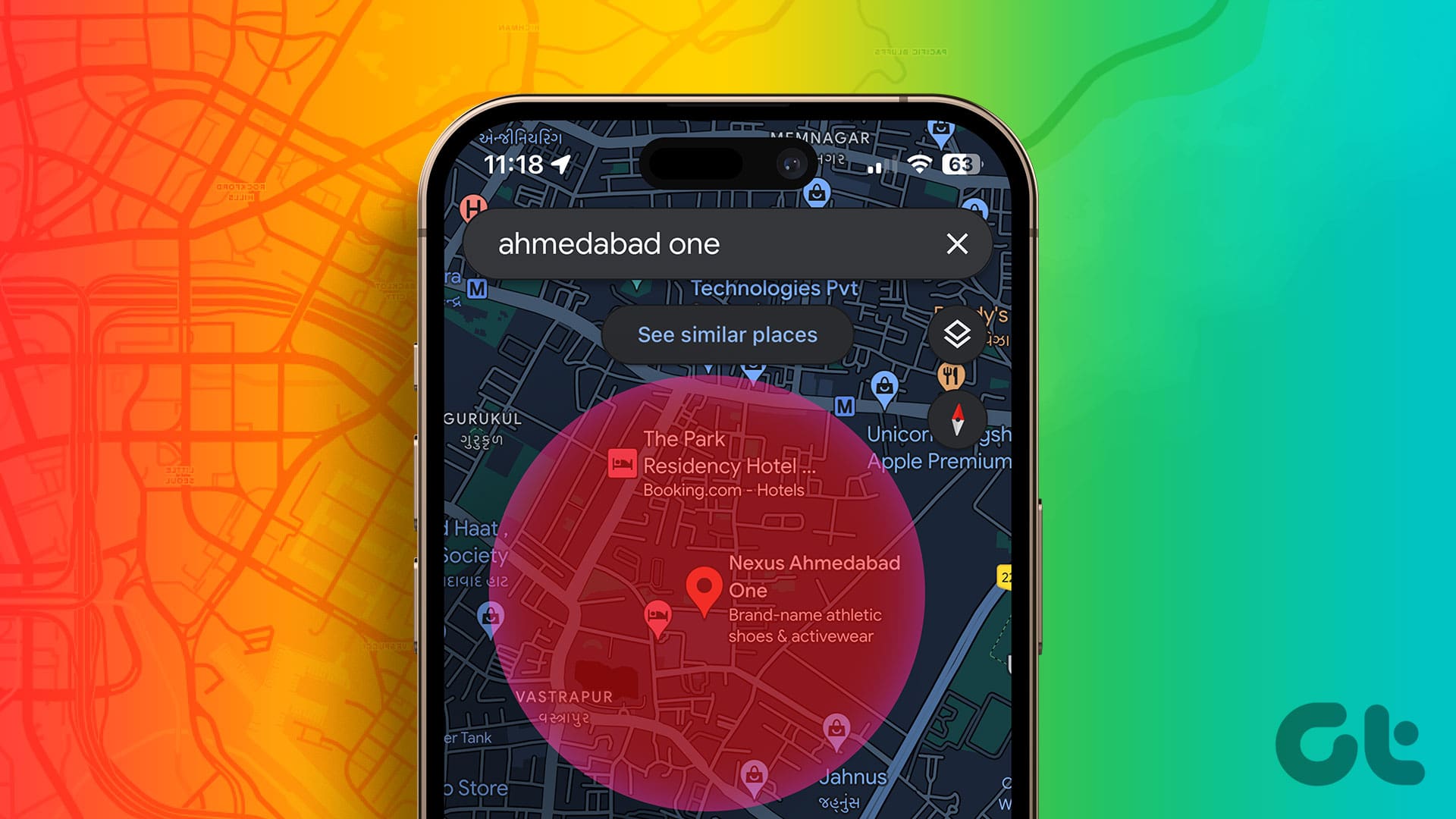 如何在 Google 地图上绘制半径