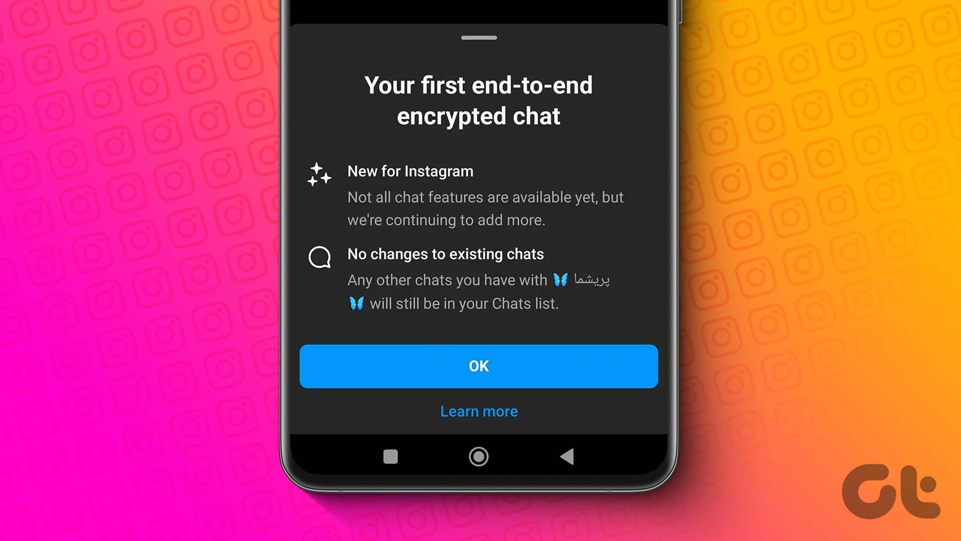 如何启用或禁用 Instagram 聊天的端到端加密