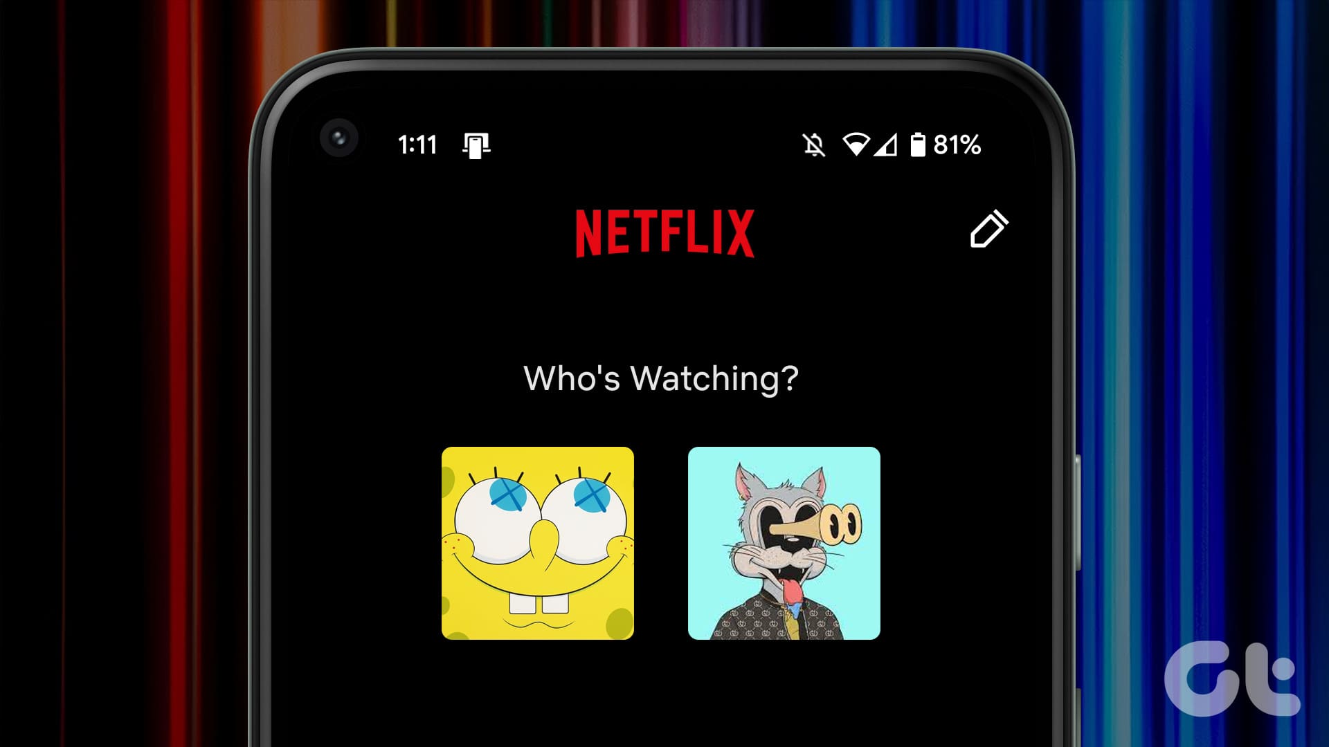 如何在 Netflix 上设置自定义个人资料图片