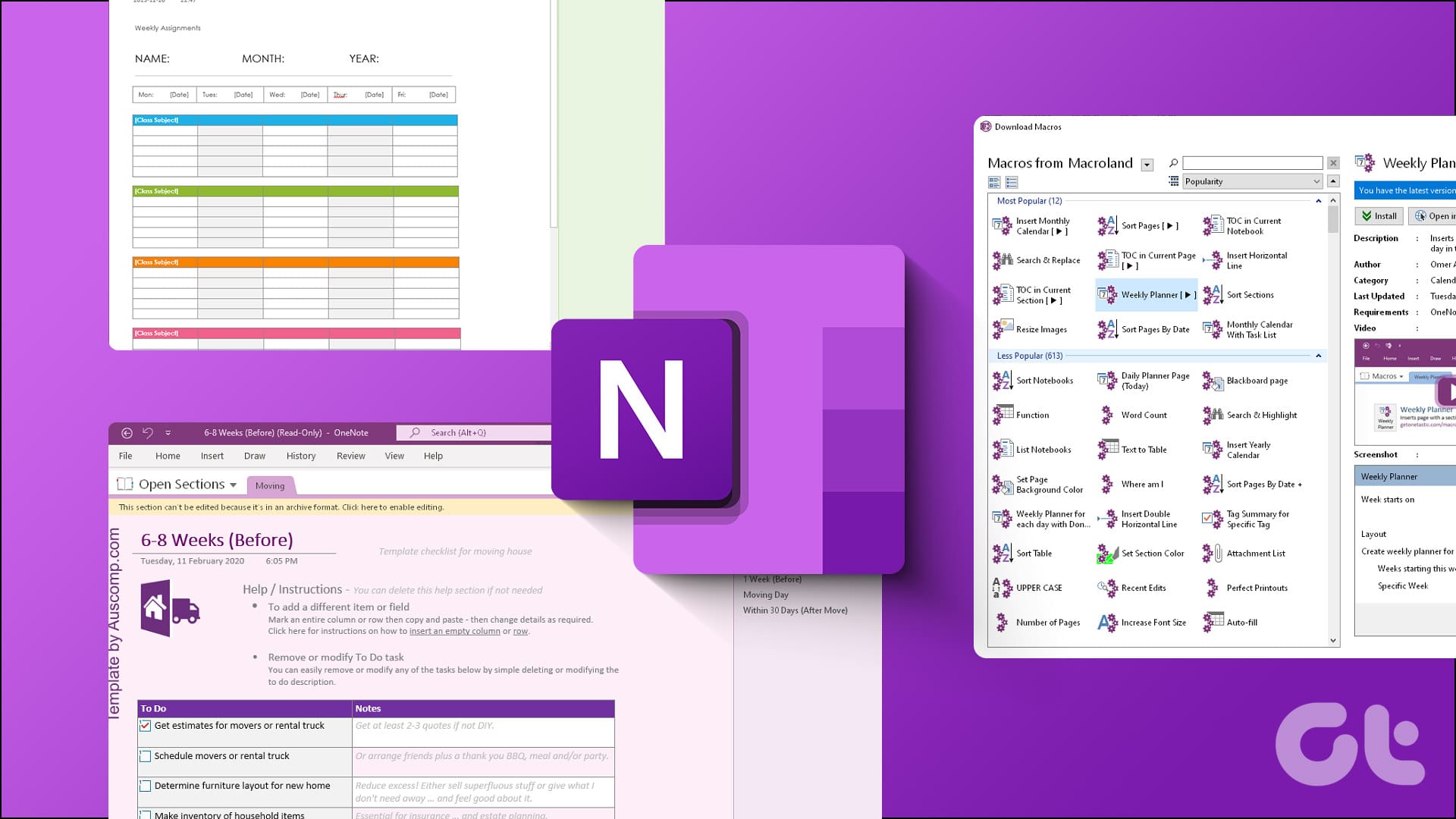 您必须尝试的 4 个最佳免费 Microsoft OneNote 模板 - Tech Guide