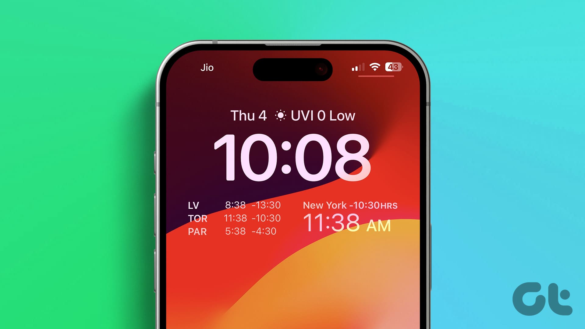 在 iPhone 锁屏上添加和自定义时钟的 4 种方法