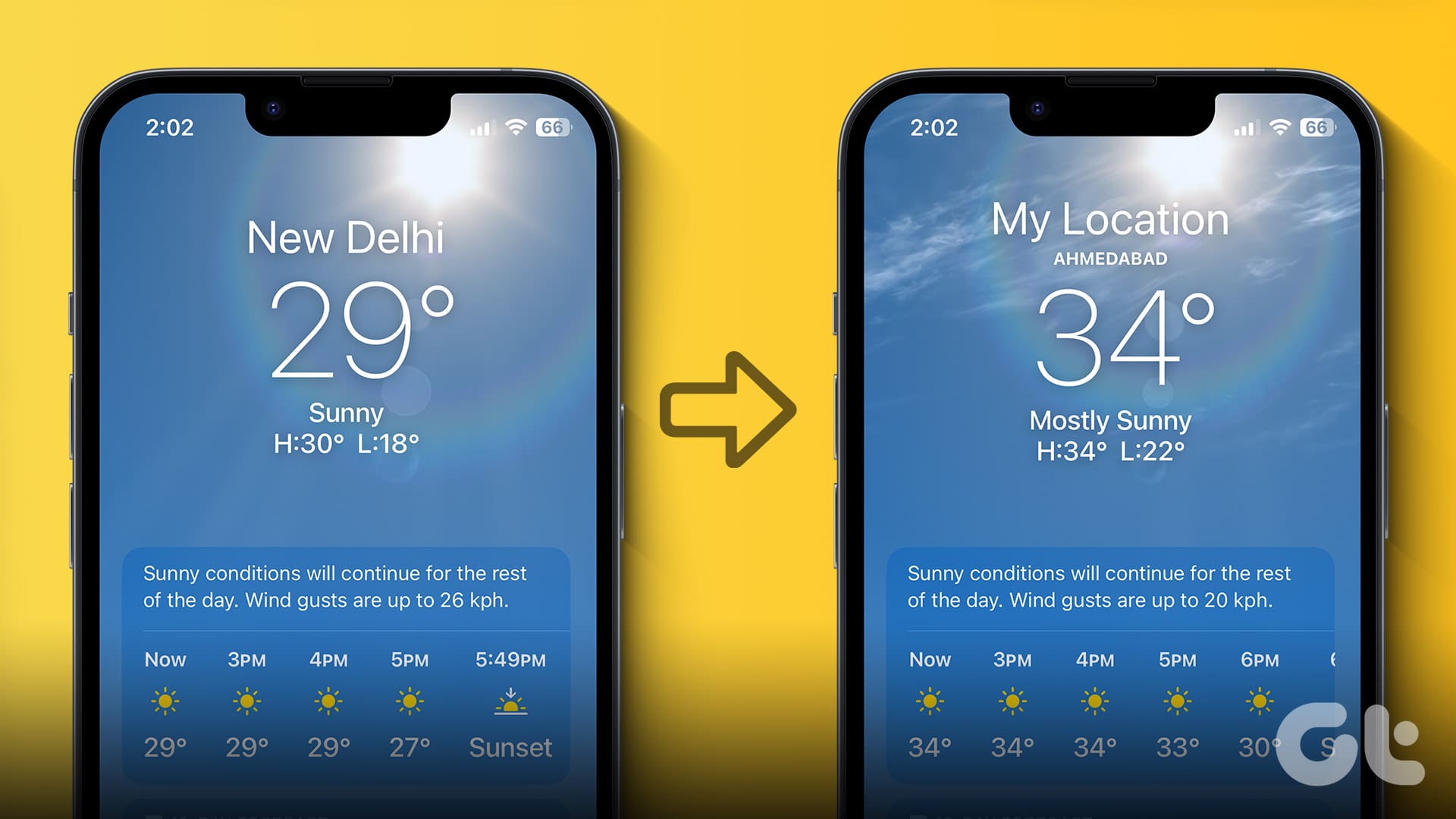 如何更改 iPhone、iPad 或 Apple Watch 上的天气位置