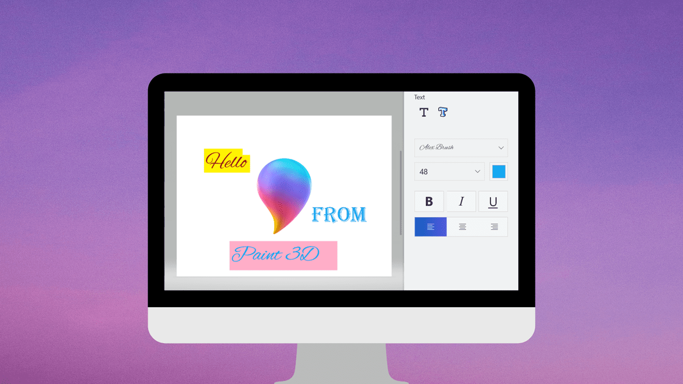在 Paint 3D 中添加和编辑文本的完整指南