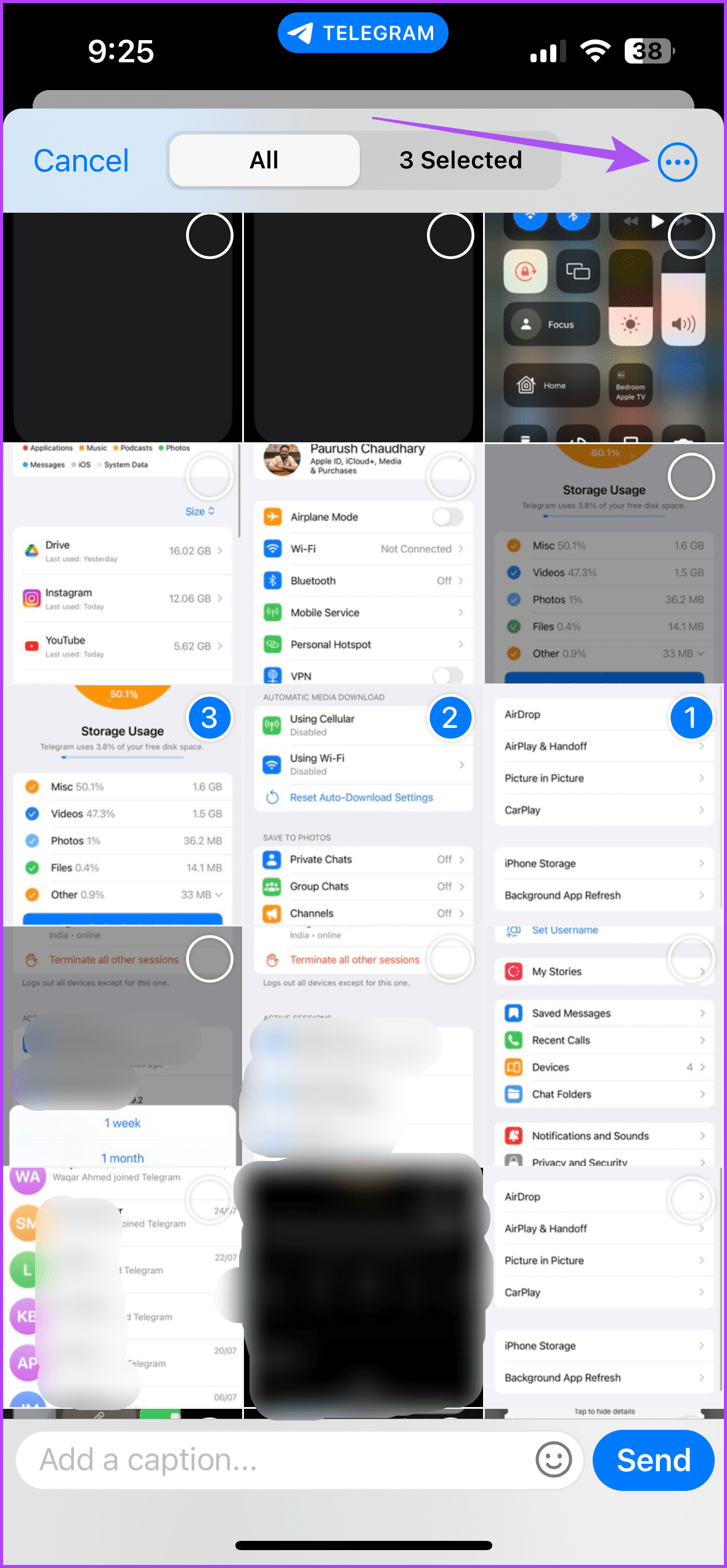 如何在 Telegram 上发送高质量照片和视频 - Tech Guide