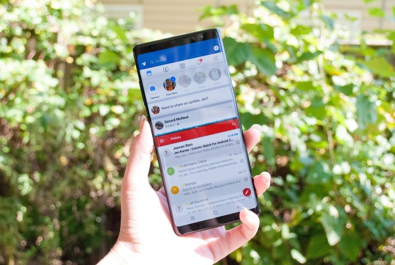 如何在 Galaxy Note 8 上使用多窗口模式