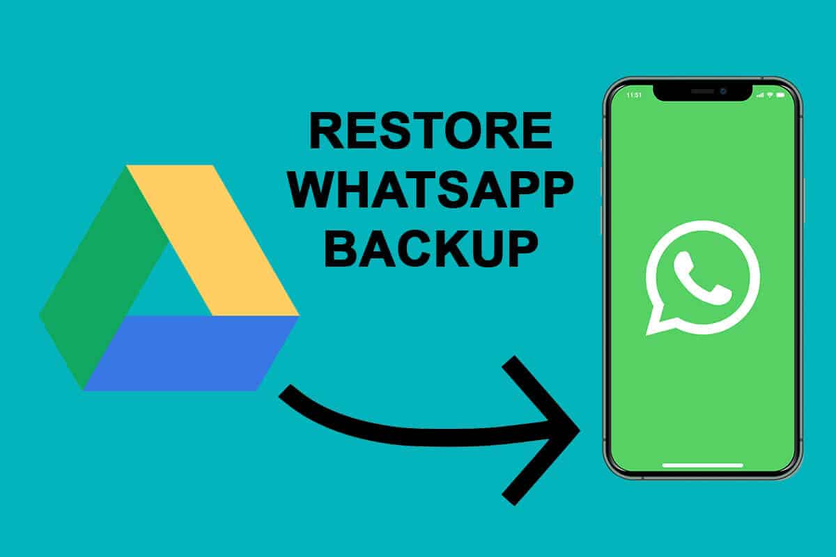如何将WhatsApp从Google Drive恢复到iPhone