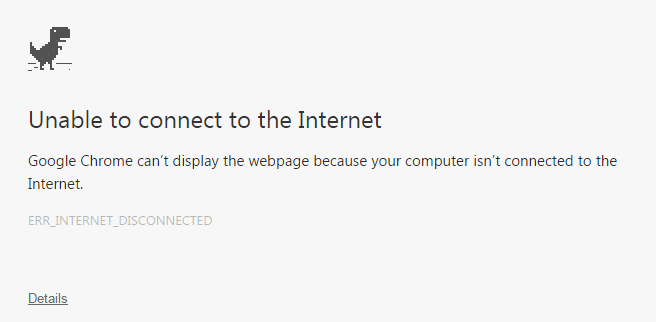 修复 Chrome 中的 ERR_INTERNET_DISCONNECTED