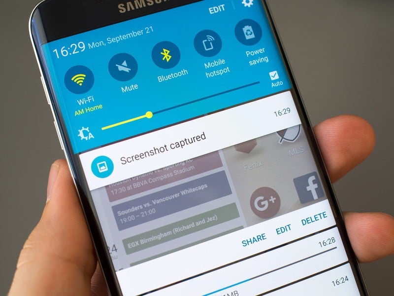如何在 Galaxy S6 Edge+ 上截取螢幕截圖