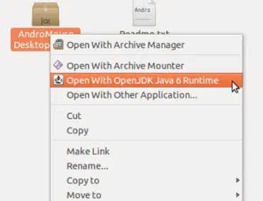 在 Ubuntu 中为 Android 设置 AndroMouse（Android 作为无线鼠标）
