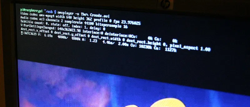 在 Raspberry Pi 上通过命令行观看视频