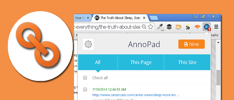 如何在 Chrome 中向特定 URL 添加注释