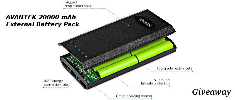 Avantek 20,000 mAH 外部电池组评测