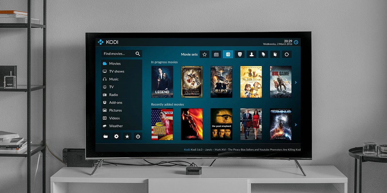 Kodi 键盘快捷键备忘单